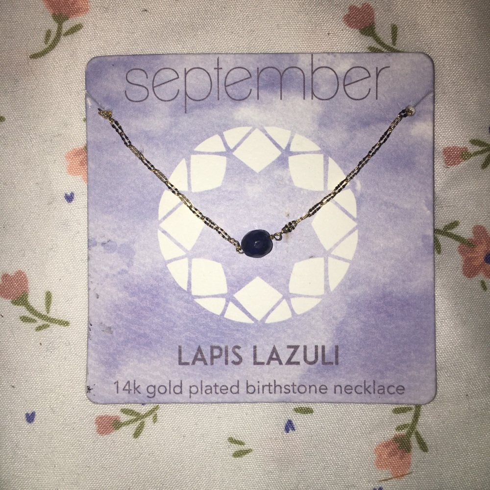 September Birthstone Necklace *Proceeds to Charity
